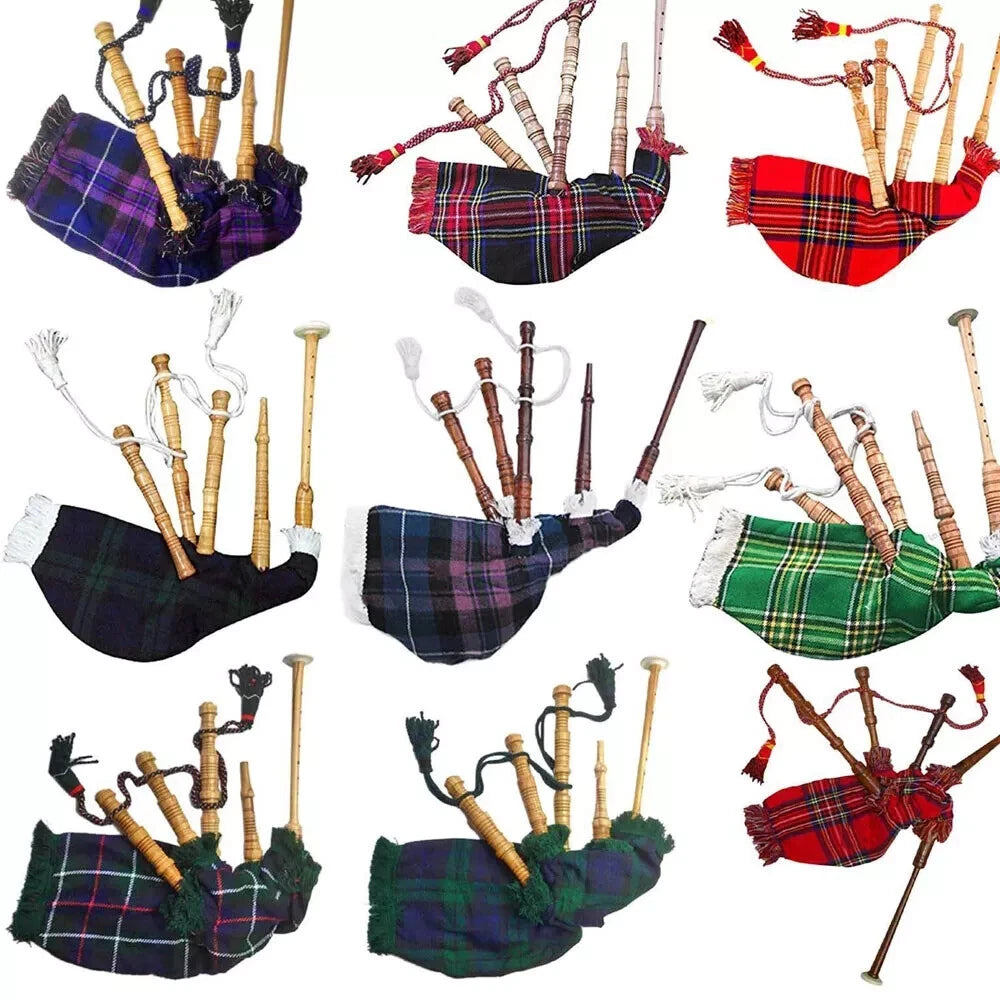 Kids Bagpipe Junior Playable Bagpipes, Child Bagpipe /Kids Toy Bagpipe Tartans