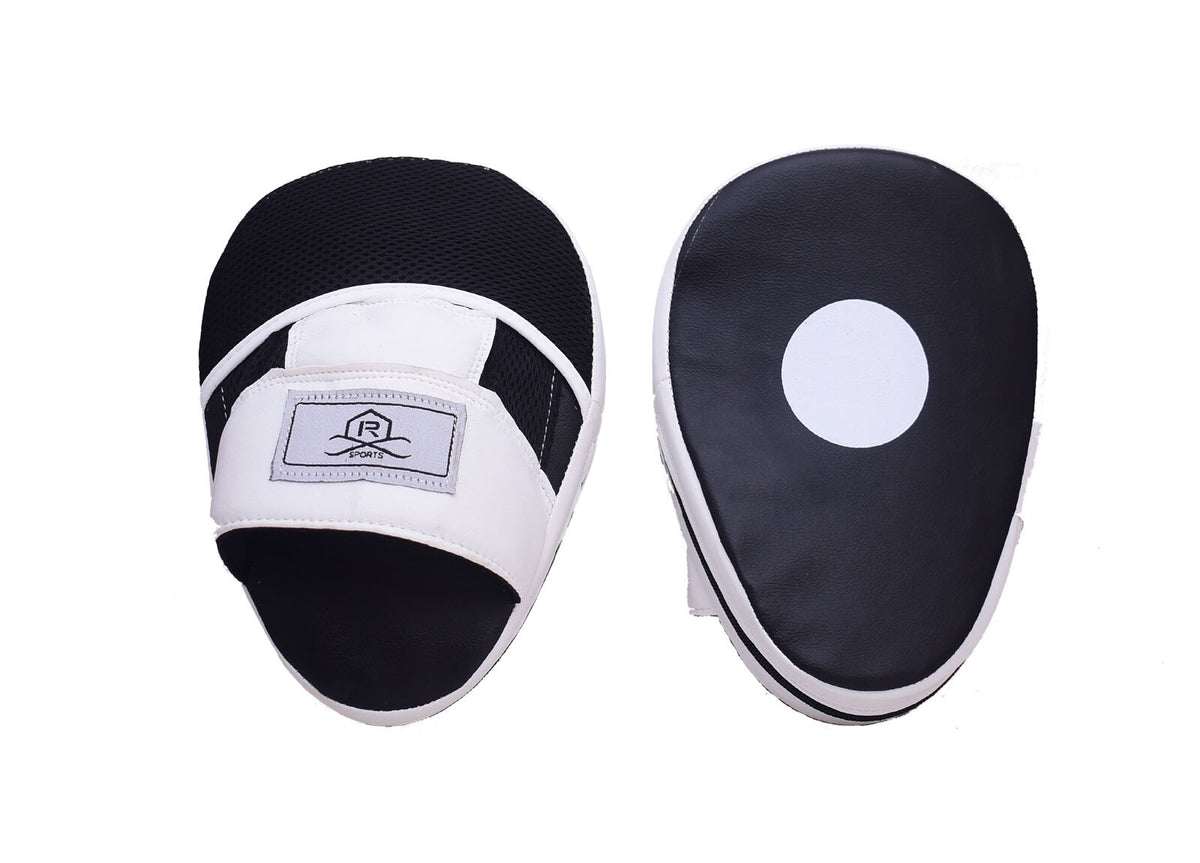 Focus Pad,Hook & Jab Mitts,Boxing Punch Gloves Bag Kick Thai Curved MMA R A X