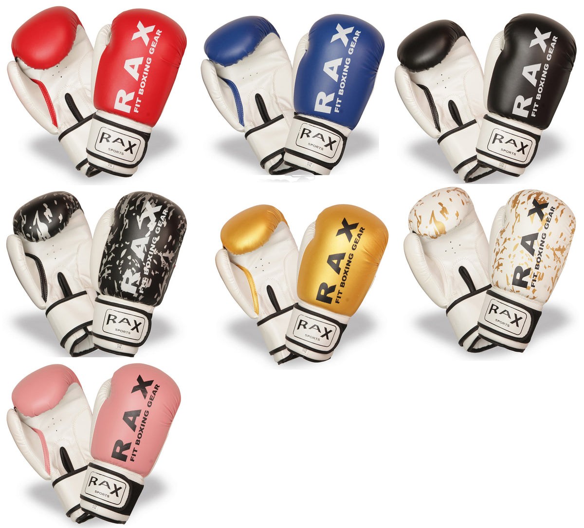 Boxing Gloves Sparring Muay Thai Kick Training Punching Punch Bag Mitts. MMA RAX