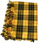Scottish Piper Kilt Fly Plaids Various Tartan 48" X 48"/Highland Kilt Fly Plaid