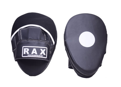 Focus Pad,Hook & Jab Mitts,Boxing Punch Gloves Bag Kick Thai Curved MMA R A X