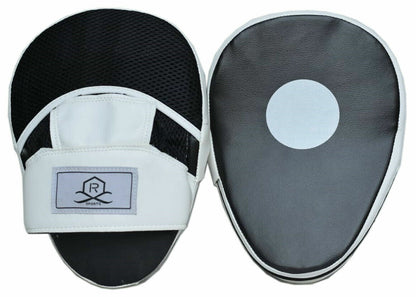 Focus Pads and Boxing Gloves   Set Hook & Jabs Mitts Punch Bag Gym Training MMA