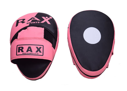 Focus Pad,Hook & Jab Mitts,Boxing Punch Gloves Bag Kick Thai Curved MMA R A X