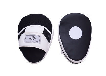 Focus Pad,Hook & Jab Mitts,Boxing Punch Gloves Bag Kick Thai Curved MMA R A X