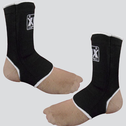 Ankle support padded pullover foot pain relief injury boxing protector brace 2x