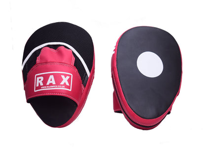 Focus Pad,Hook & Jab Mitts,Boxing Punch Gloves Bag Kick Thai Curved MMA R A X