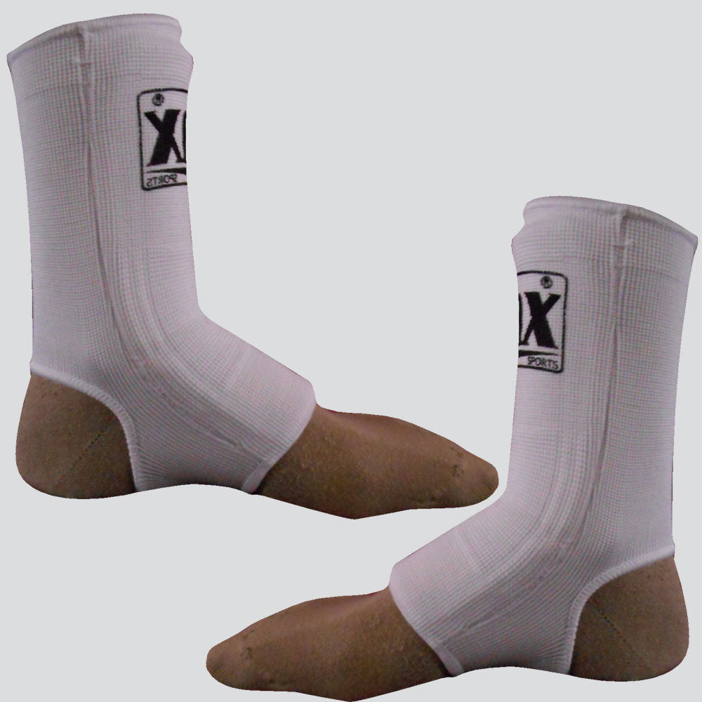 Ankle support padded pullover foot pain relief injury boxing protector brace 2x