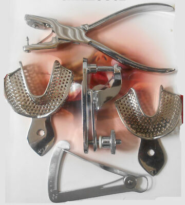 DENTAL SURGICAL INSTRUMENT TOOLS SET OF 5 PIECES